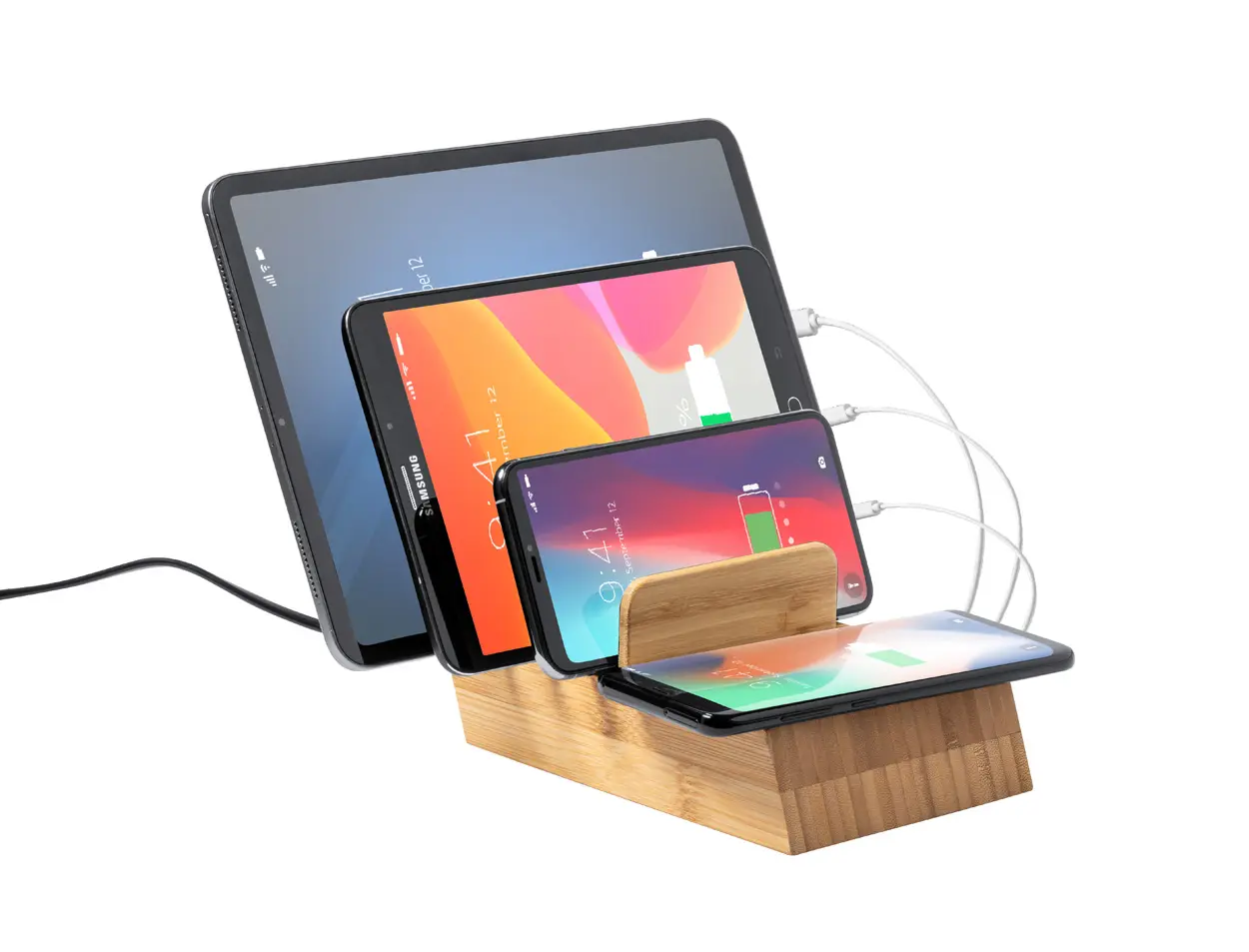 USB stanica za punjenje Angily AP722114 natural 180×74×115 mm-3