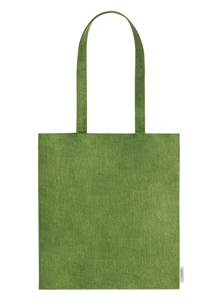 Torba za kupovinu od konoplje Sativy AP722211 green 370×410 mm-1