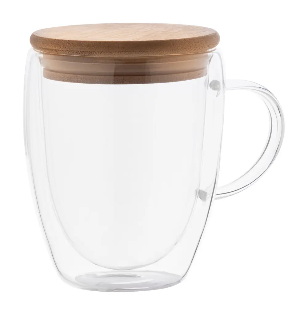 Staklena termo šalica Grobina AP800443 transparent-2