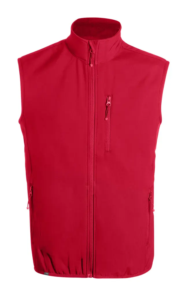 RPET Softshell prsluk Jandro AP722394 red S-0