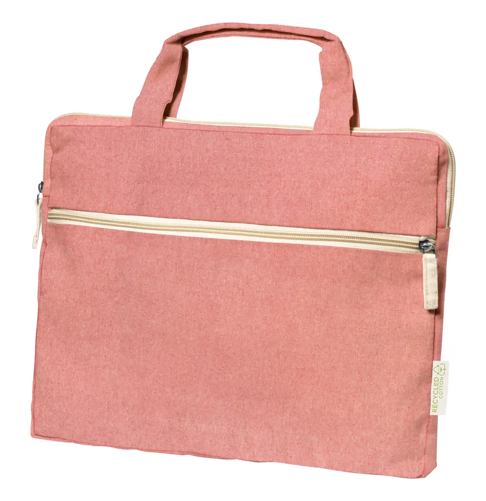 Pamučna torba za dokumente Padra AP722537 red 380×280×40 mm-1