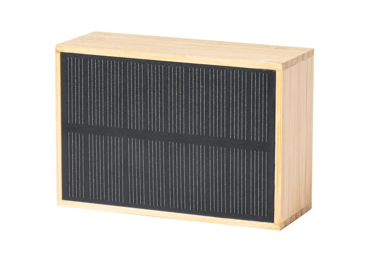 Bluetooth zvučnik sa solarnim punjenjem Mossy AP722543 natural 95×38×65 mm-2