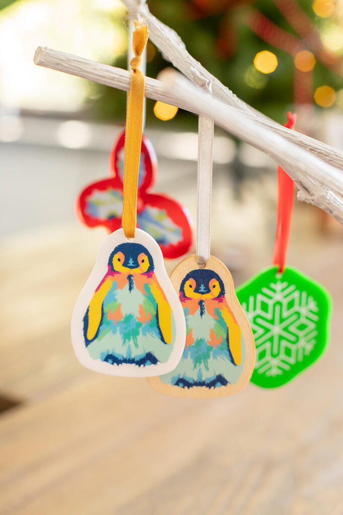 Ukras za božićno drvce CUSTOM MADE CreaJul Wood AP716491 gold-6