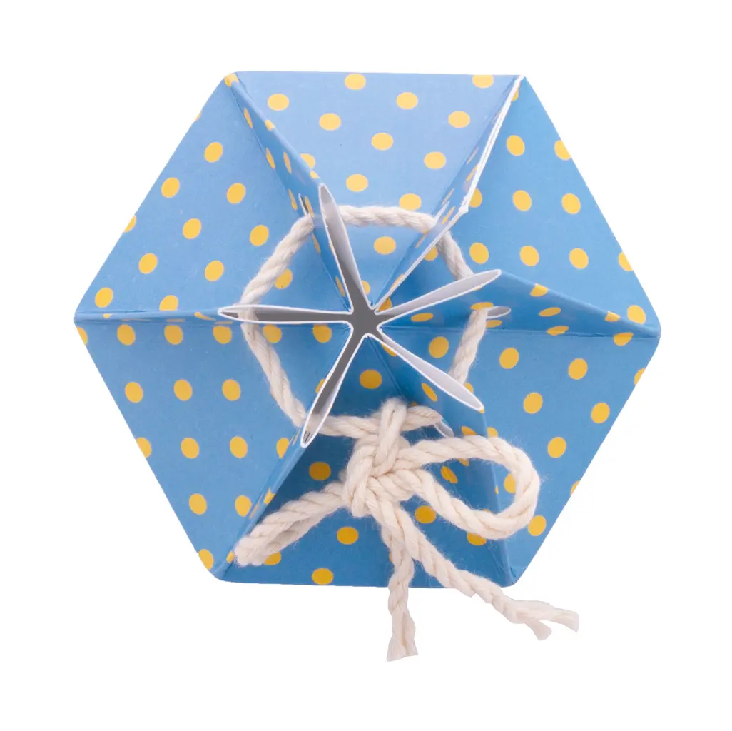 Šesterokutna poklon kutija CreaBox HexaCord S AP716641 white-3