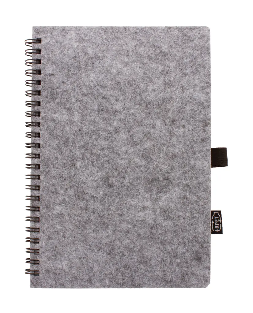 RPET Notes Felbook A5 AP800510 grey-0 RPET Notes Felbook A5 AP800510 grey-0