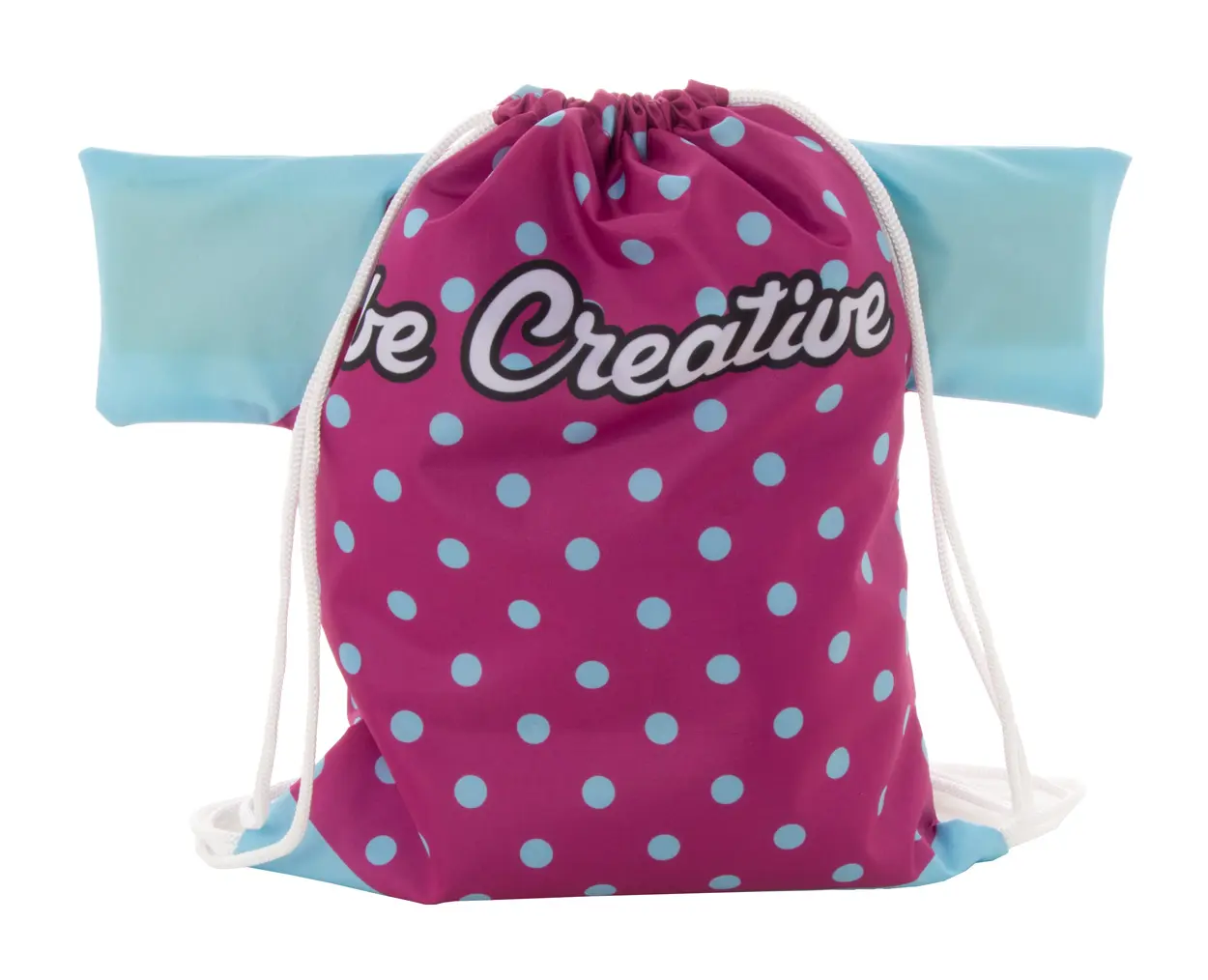 Dječja torba s vezicama CUSTOM MADE CreaDraw T Kids AP716552 white-0