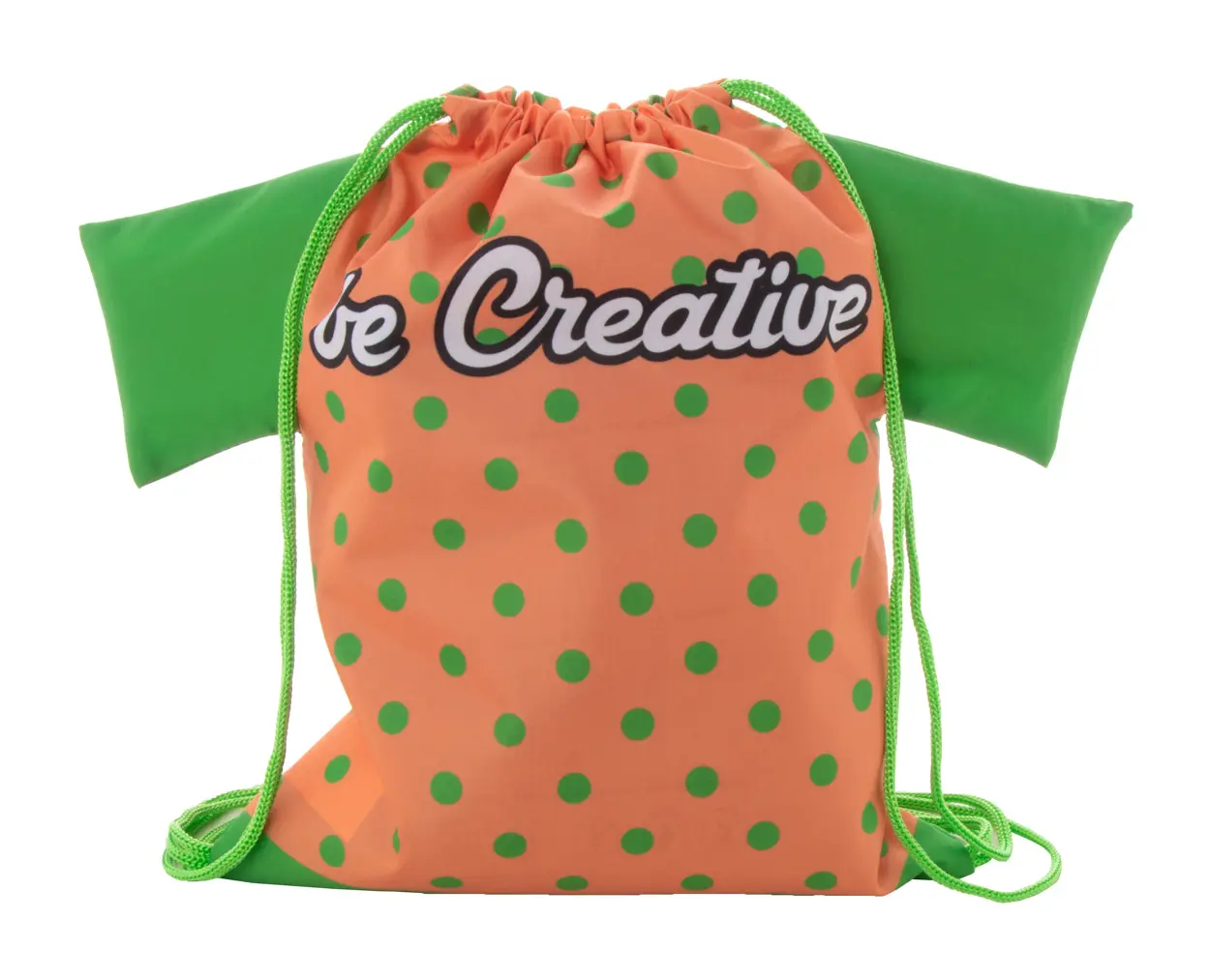Dječja torba s vezicama CUSTOM MADE CreaDraw T Kids AP716552 green-0