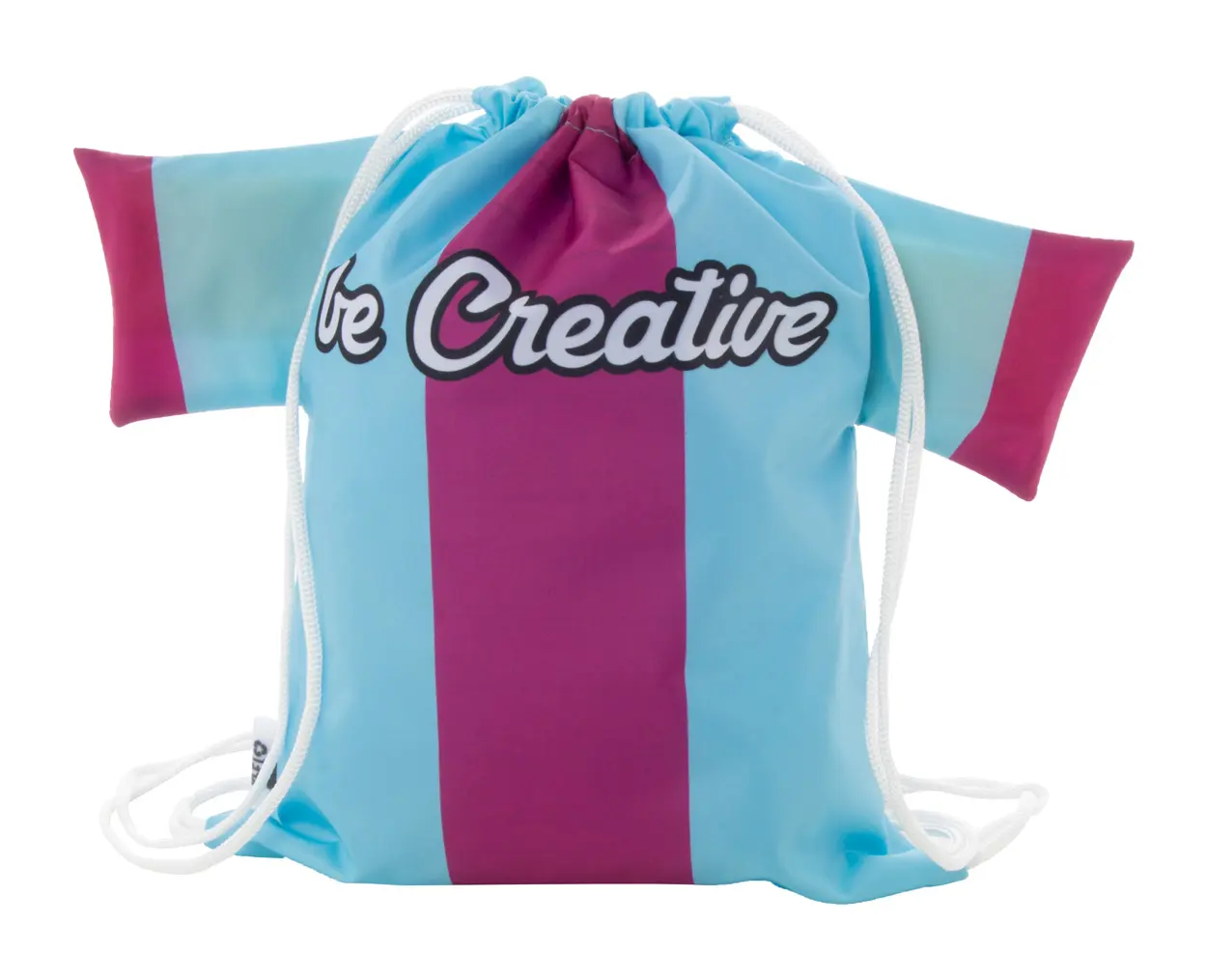 Dječja torba s vezicama CUSTOM MADE CreaDraw T Kids RPET AP716553 white-0
