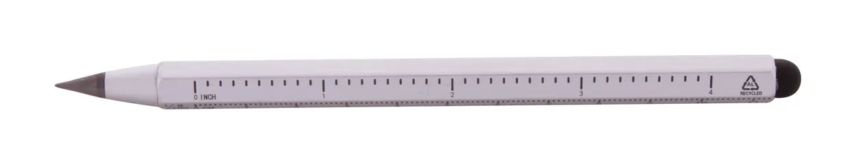 Olovka bez tinte s ravnalom Ruloid AP800493 silver-1