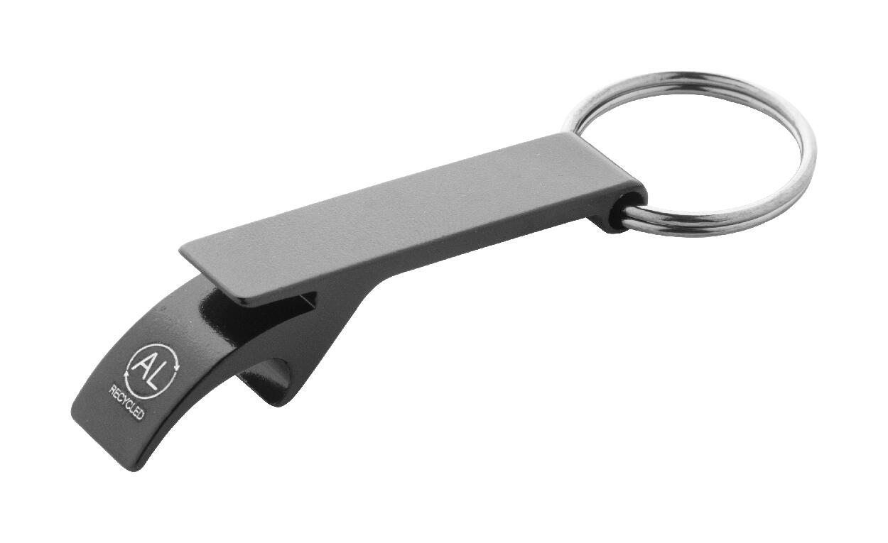 Privjesak za ključeve s otvaračem za bocu Rallop AP722669 black 11×60×15 mm-2