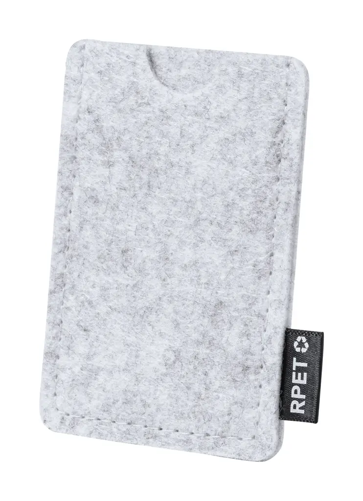 RPET Držač kreditnih kartica Varno AP723106 light grey 65×90 mm-0