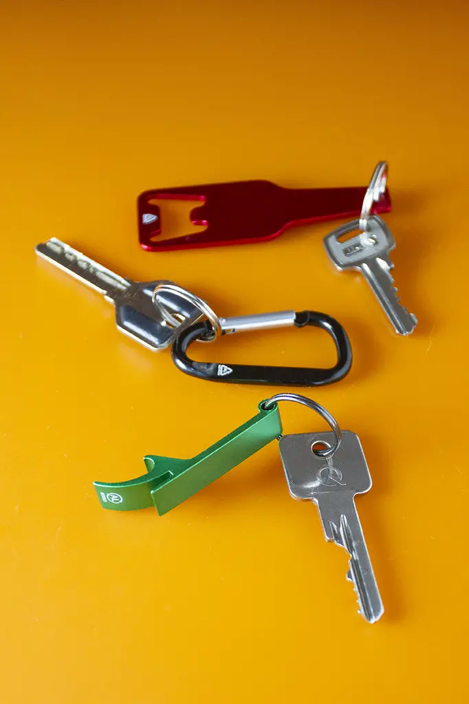 Privjesak za ključeve s otvaračem za bocu Kaipi AP808068 red-3