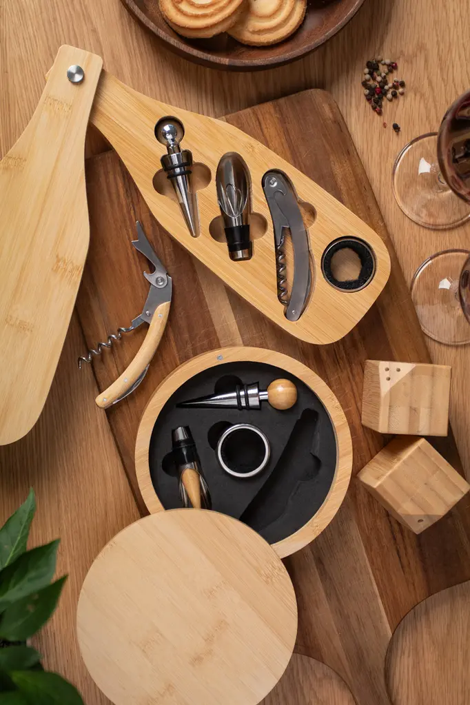 Set za vino Cortese AP800751 natural-6