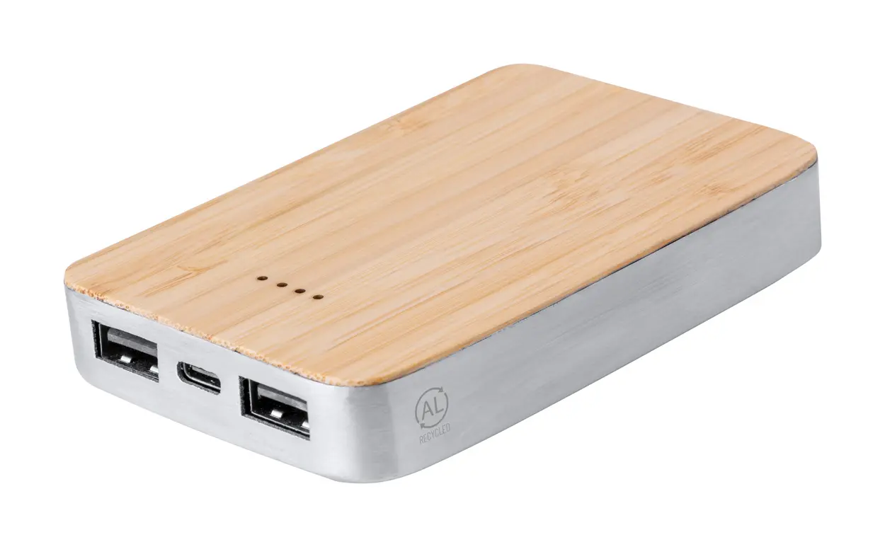 Power bank Suita AP734257 silver 64×100×16 mm-0