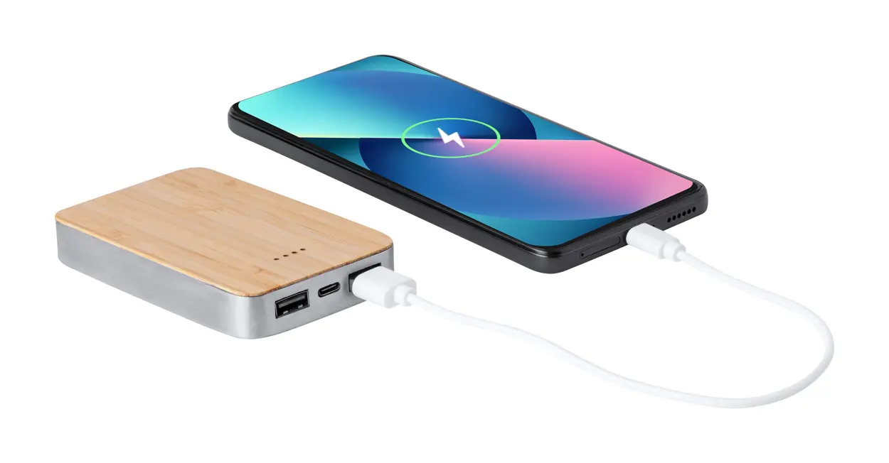 Power bank Suita AP734257 silver 64×100×16 mm-4