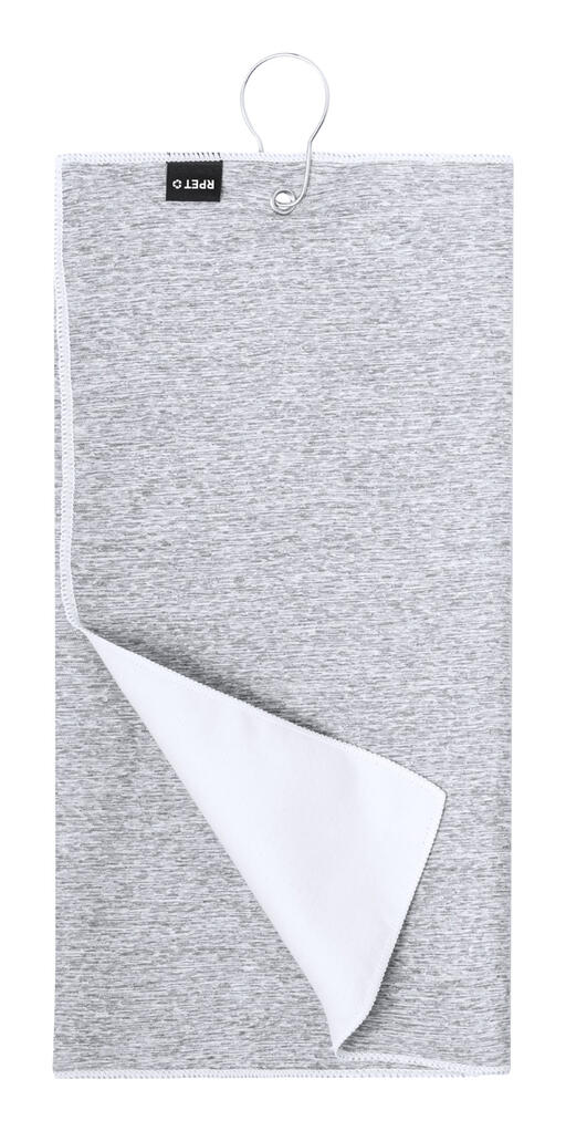 RPET Golf ručnik Vitun AP733543 black 200×400 mm-2