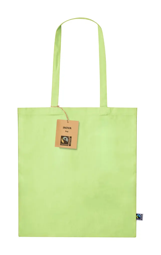 Fairtrade torba za kupovinu Trap AP733875 lime green 380×420 mm-0