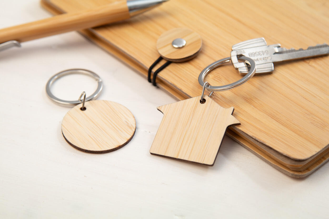 Privjesak za ključeve Bookey AP874023 natural-2