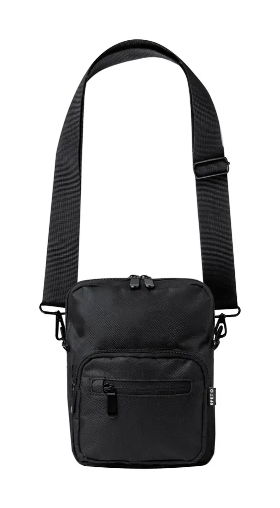 RPET Torba oko ramena Otria AP733996 black 160×210×50 mm-3