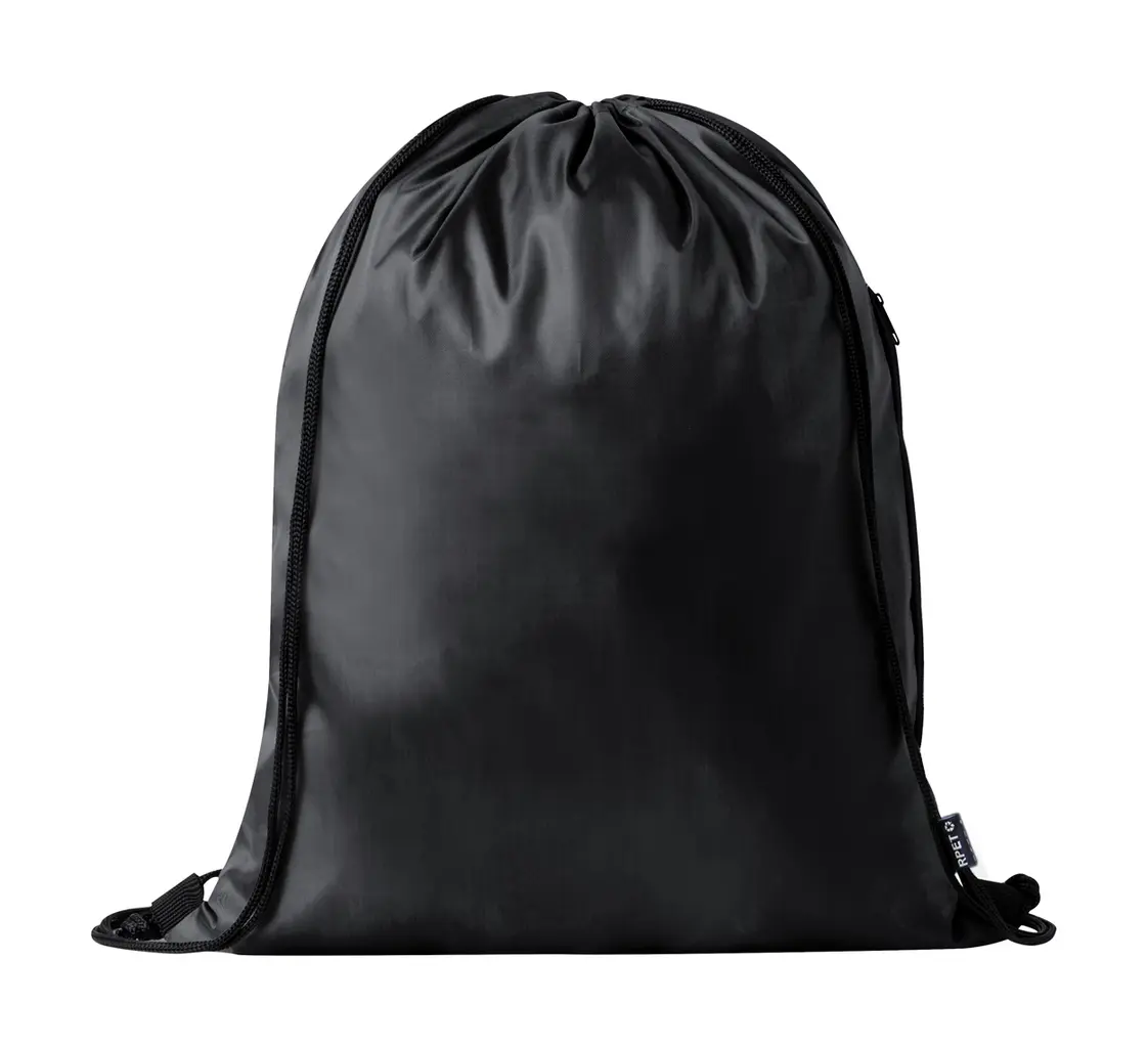 RPET Ruksak s vezicama Cresu AP734003 black 350×460 mm-0
