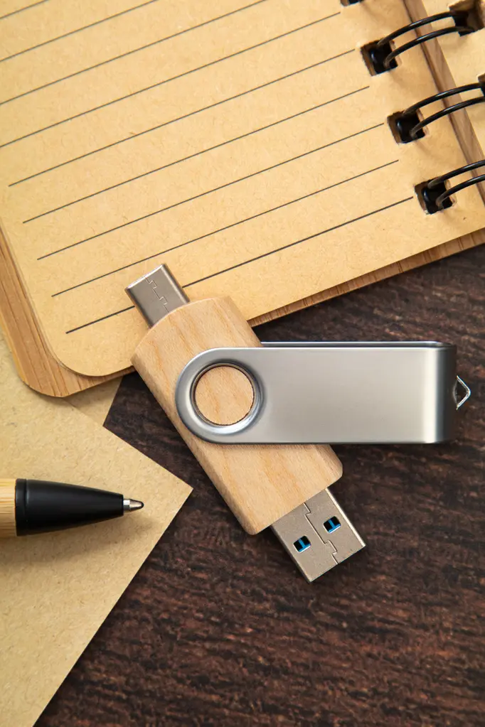OTG USB stick BooSpin AP897091 natural 16GB-9