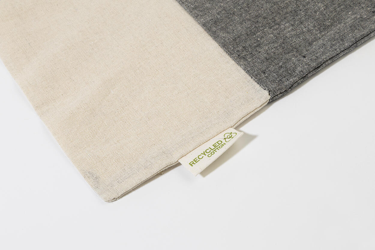 Torba za kupovinu od pamuka Konti AP733871 black 380×420 mm-1