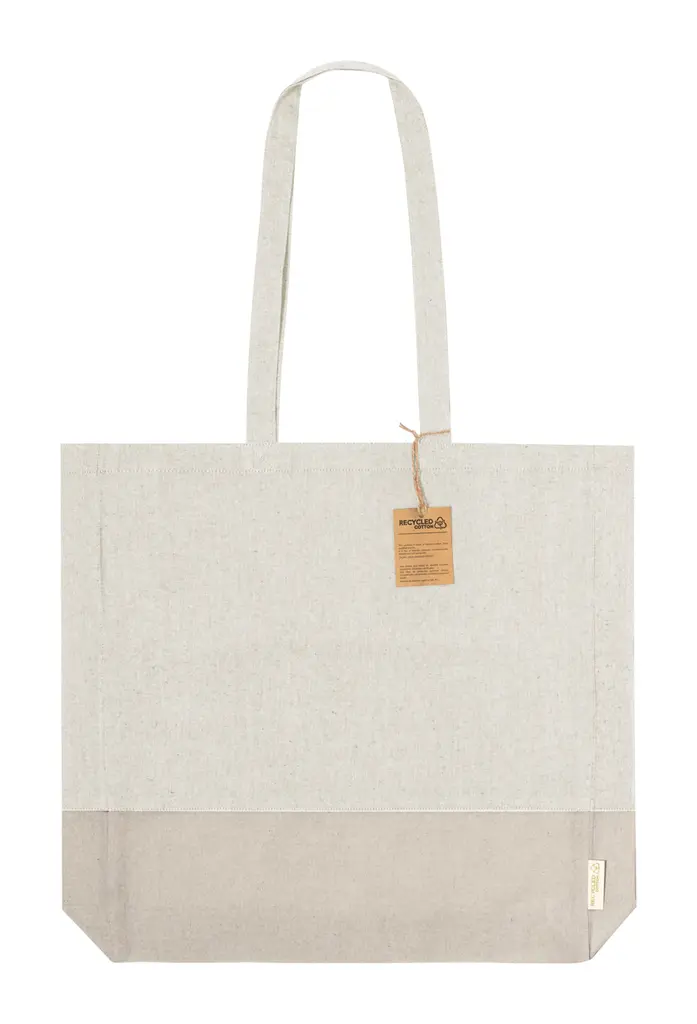 Torba za kupovinu od pamuka Pecle AP733872 natural 380×420×80 mm-0