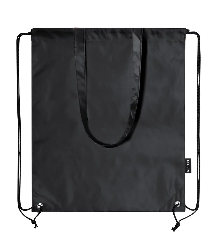 RPET Ruksak s vezicama Neral AP733873 black 340×420 mm-0