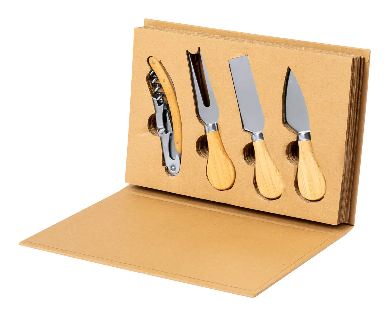 Set noževa za vino i sir Tantic AP734195 natural 227×155×27 mm-1