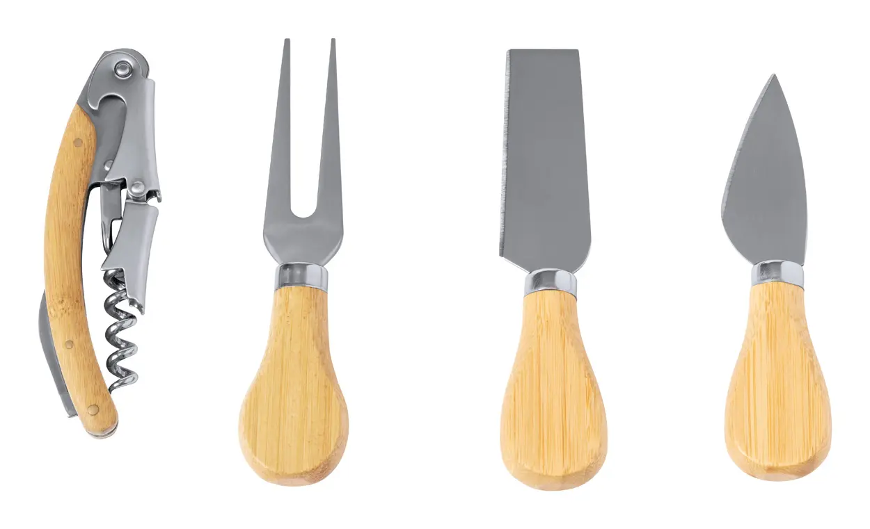 Set noževa za vino i sir Tantic AP734195 natural 227×155×27 mm-2