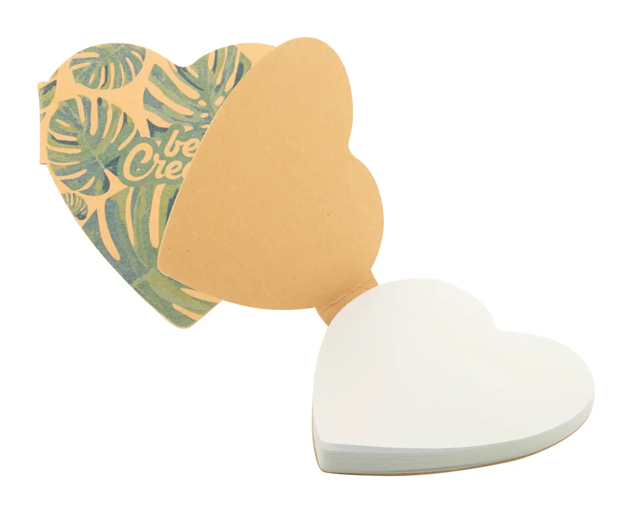 Samoljepljivi notes CUSTOM MADE CreaStick Heart Eco AP716764 natural-0