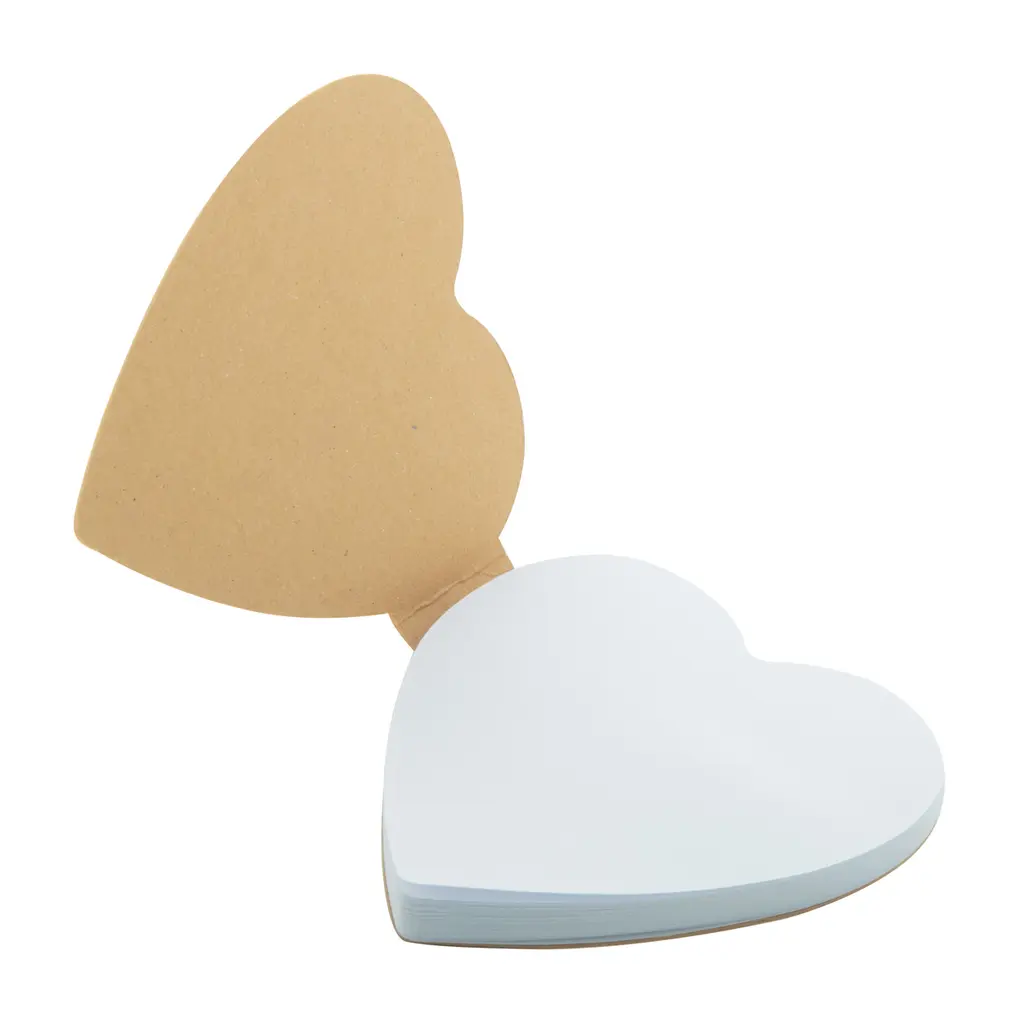 Samoljepljivi notes CUSTOM MADE CreaStick Heart Eco AP716764 natural-2