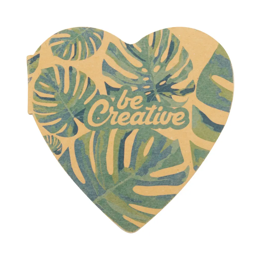 Samoljepljivi notes CUSTOM MADE CreaStick Heart Eco AP716764 natural-4