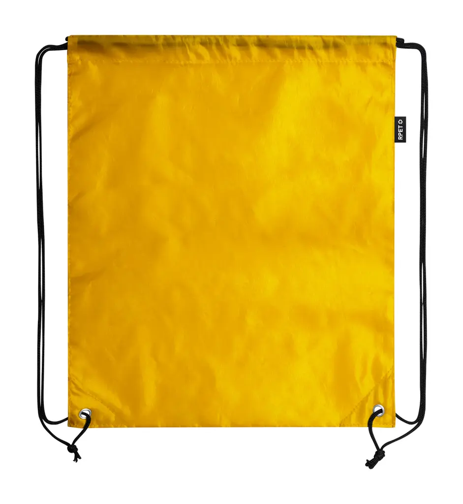 RPET Ruksak s vezicama Redraw AP721547 yellow 340×420 mm-0