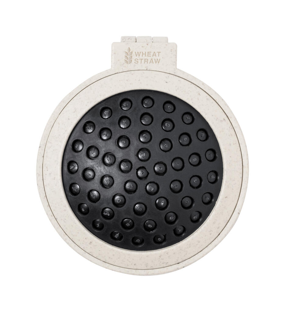 Ogledalo s četkom za kosu Webrush AP733673 natural ø66×28 mm-3