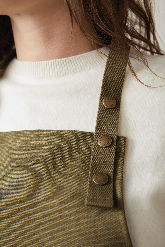 Pregača od recikliranog platna VINGA Tome GRS V216 green-4