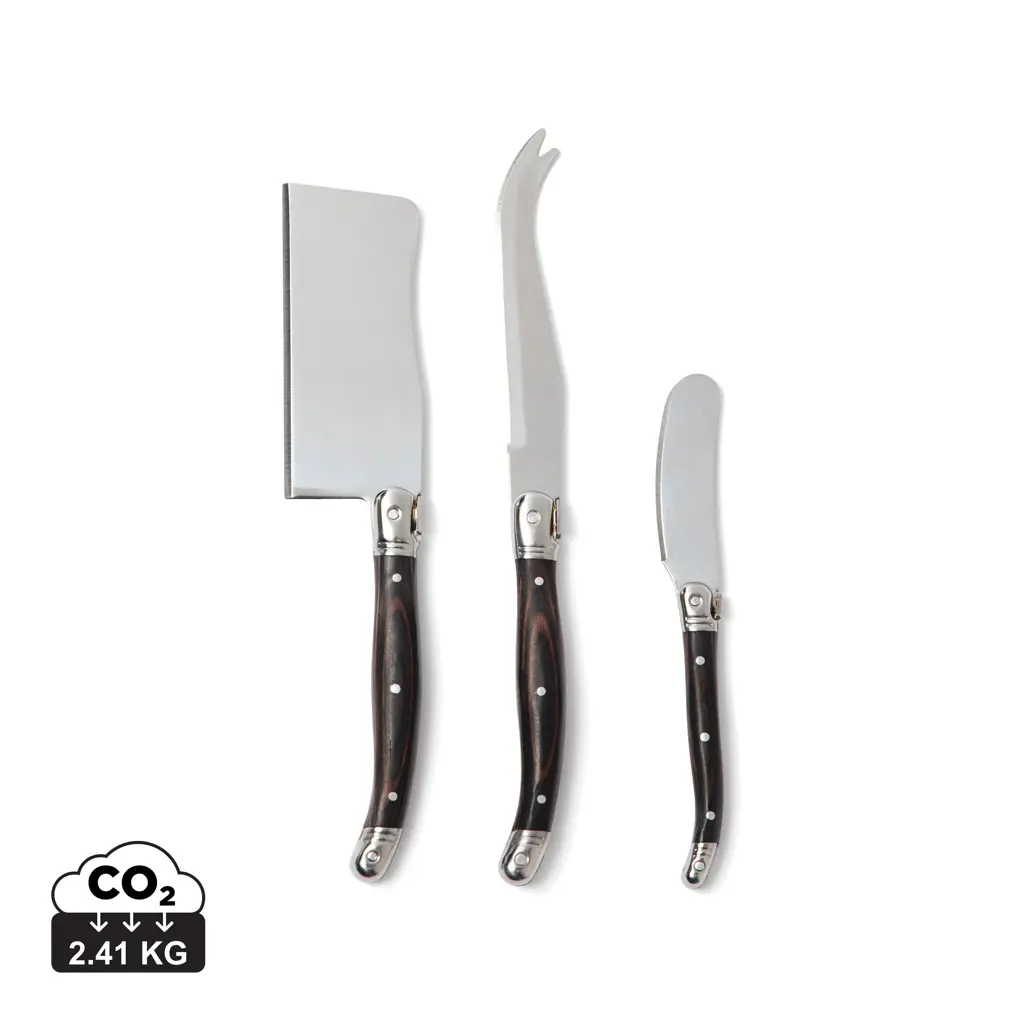 Set noževa za sir VINGA Gigaro V30710 steel-0