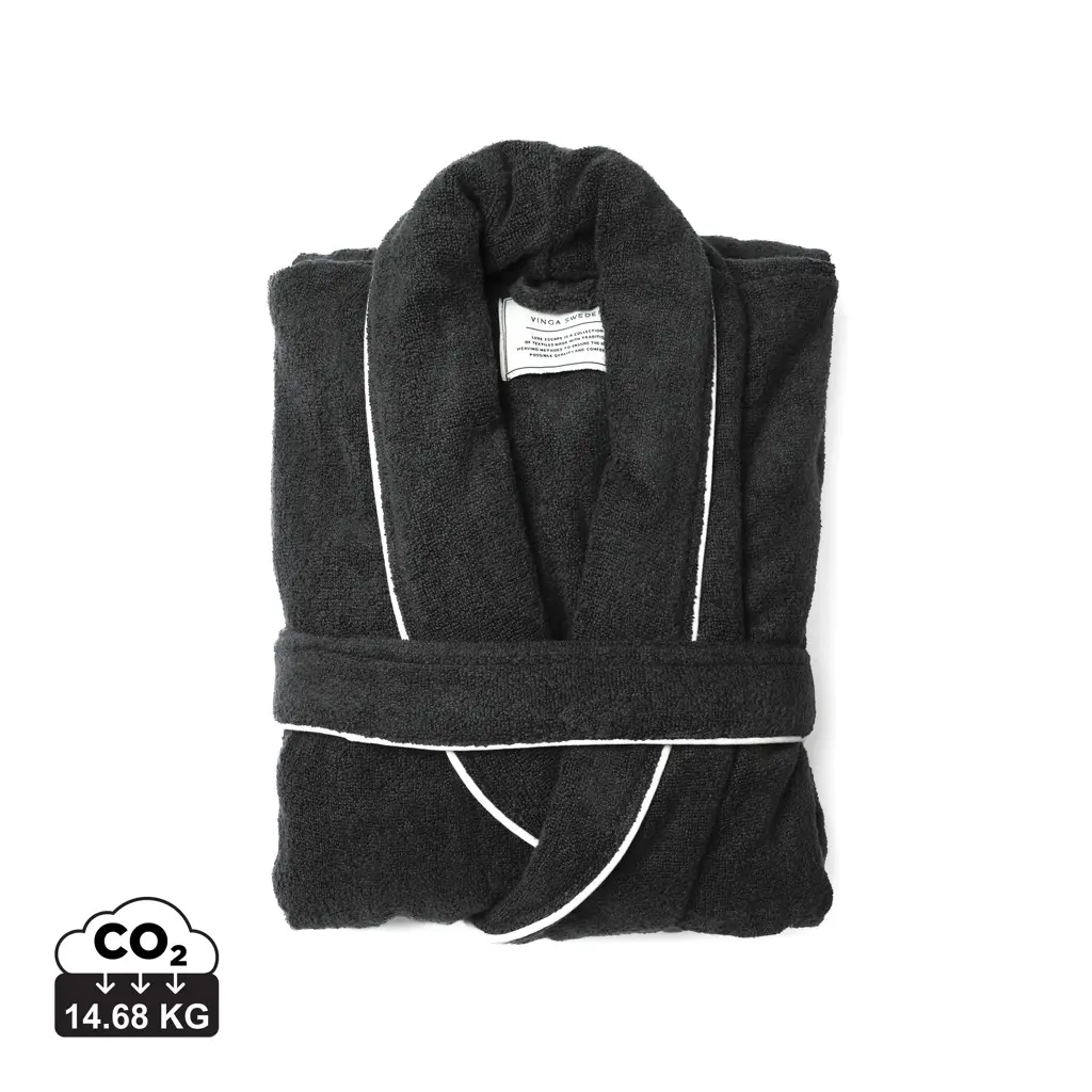 Kućni ogrtač S/M VINGA Harper V4177G grey-0