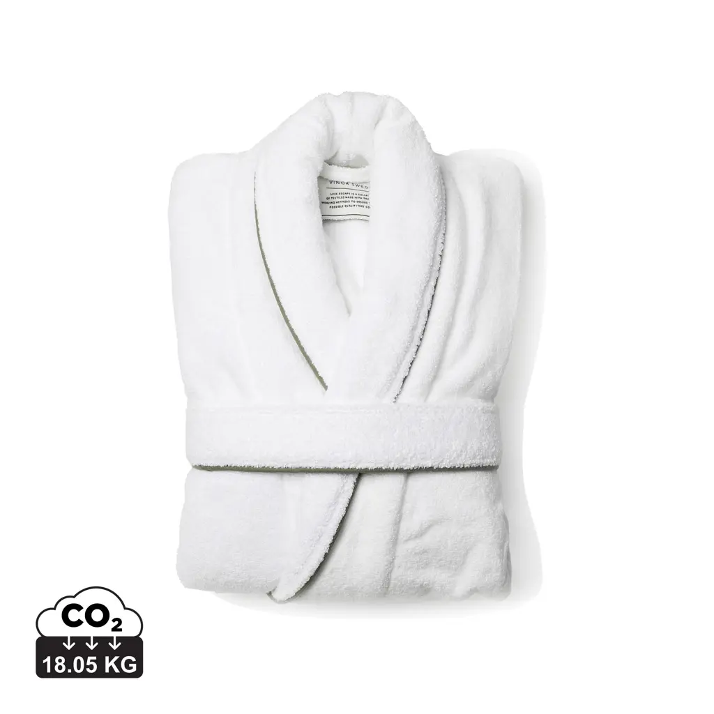 Kućni ogrtač L/XL VINGA Harper V4177W white-0