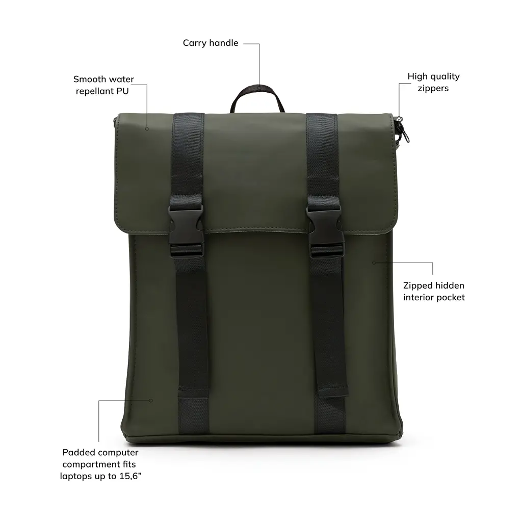 Ruksak VINGA Baltimore V5001 green-14