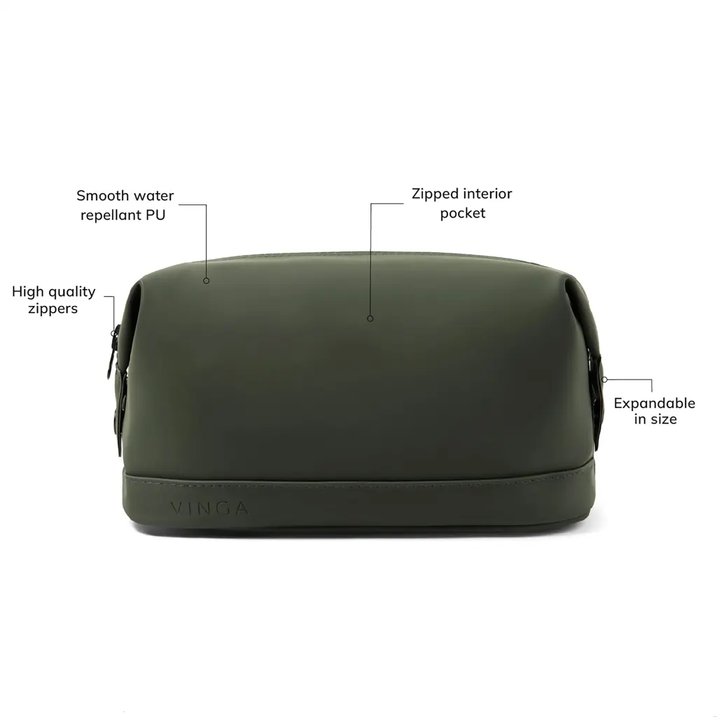 Toaletna torba VINGA Baltimore V5004 green-17