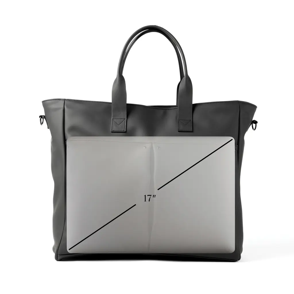 Hybrid uredska torba Baltimore VINGA V5017 black-5