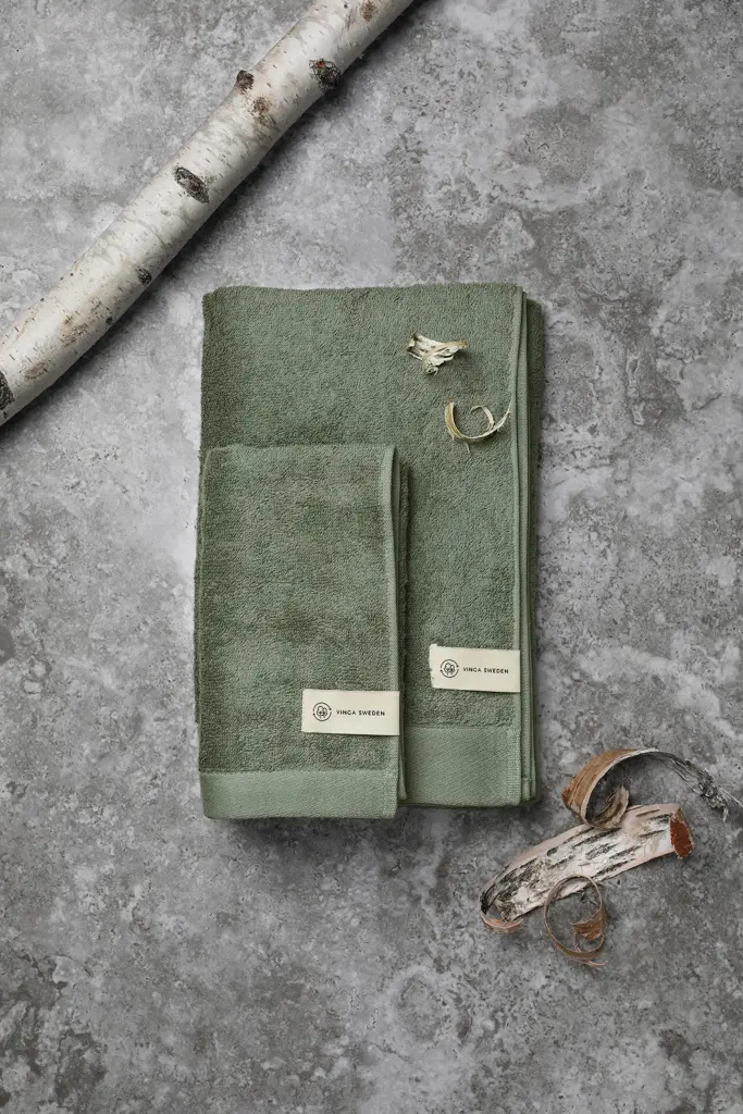 Ručnih 30x30 cm VINGA VB450S green-7