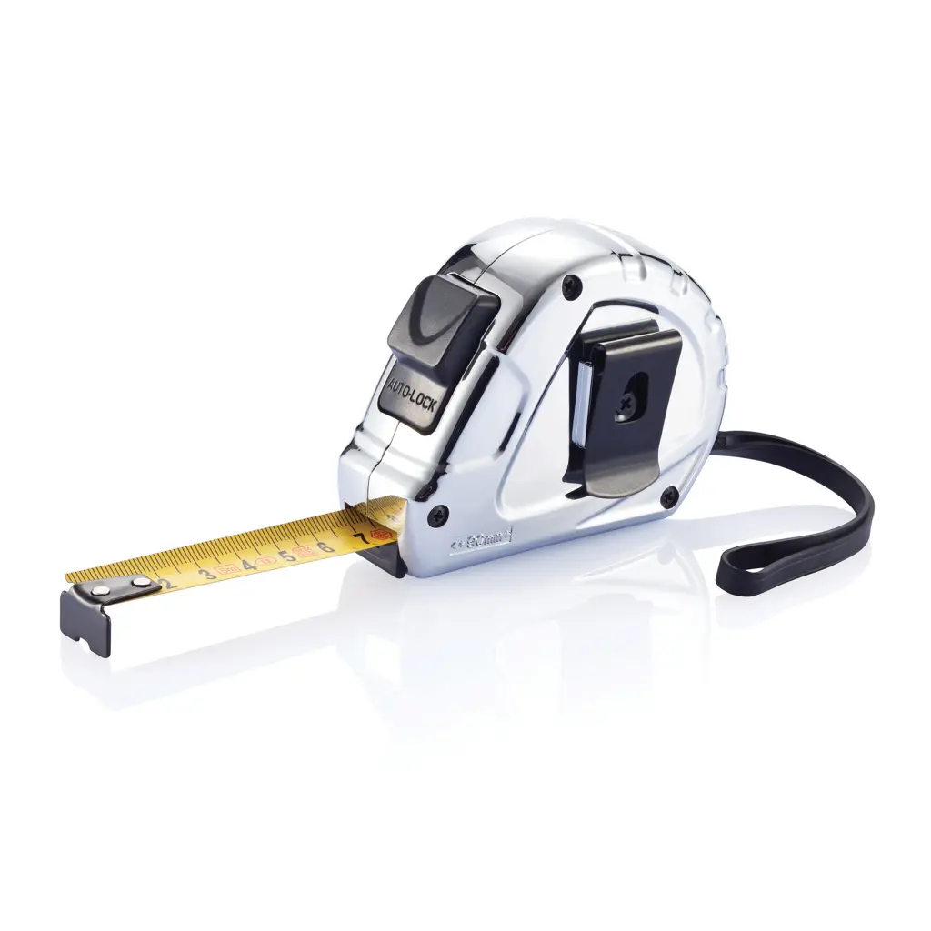 Promotivni metar Economic s auto-stop funkcijom, 3m/16mm P112.03 silver-2