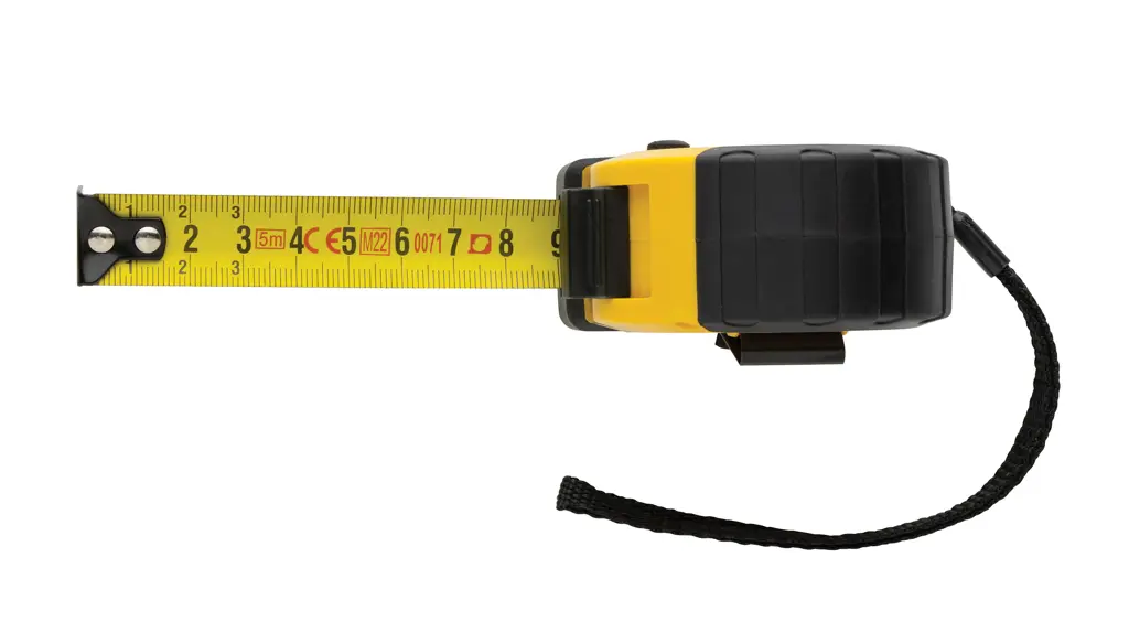 Metar RSC 5M/19 mm s auto-stop funkcijom P112.13 yellow-2