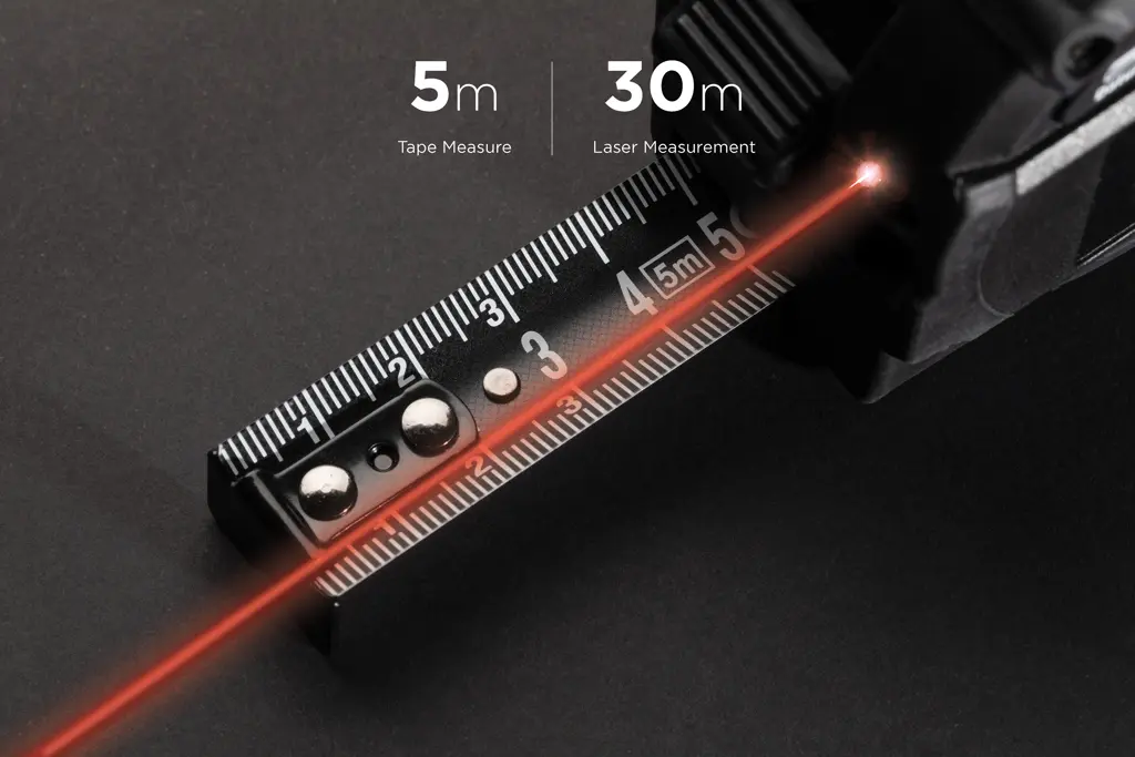 Reklamni metar od 5M sa 30M laserom Gear X P113.21 black-10