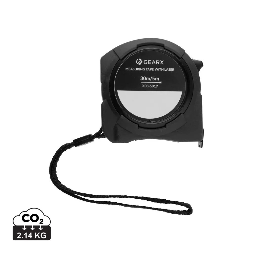 Reklamni metar od 5M sa 30M laserom Gear X P113.21 black-0