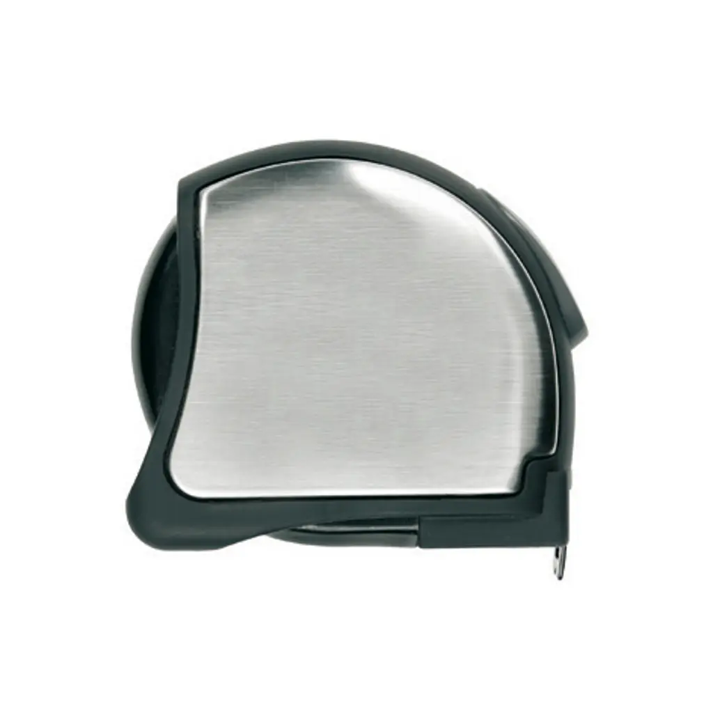 Reklamni metar od čelika s kopčom, 5m/25mm P115.65 silver-4