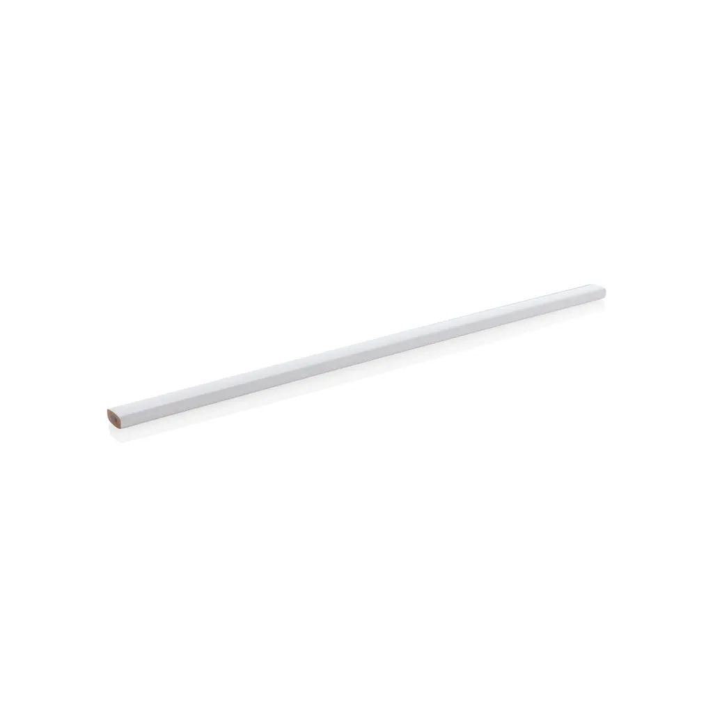 Drvena stolarska olovka od 25 cm P169.25 white-1