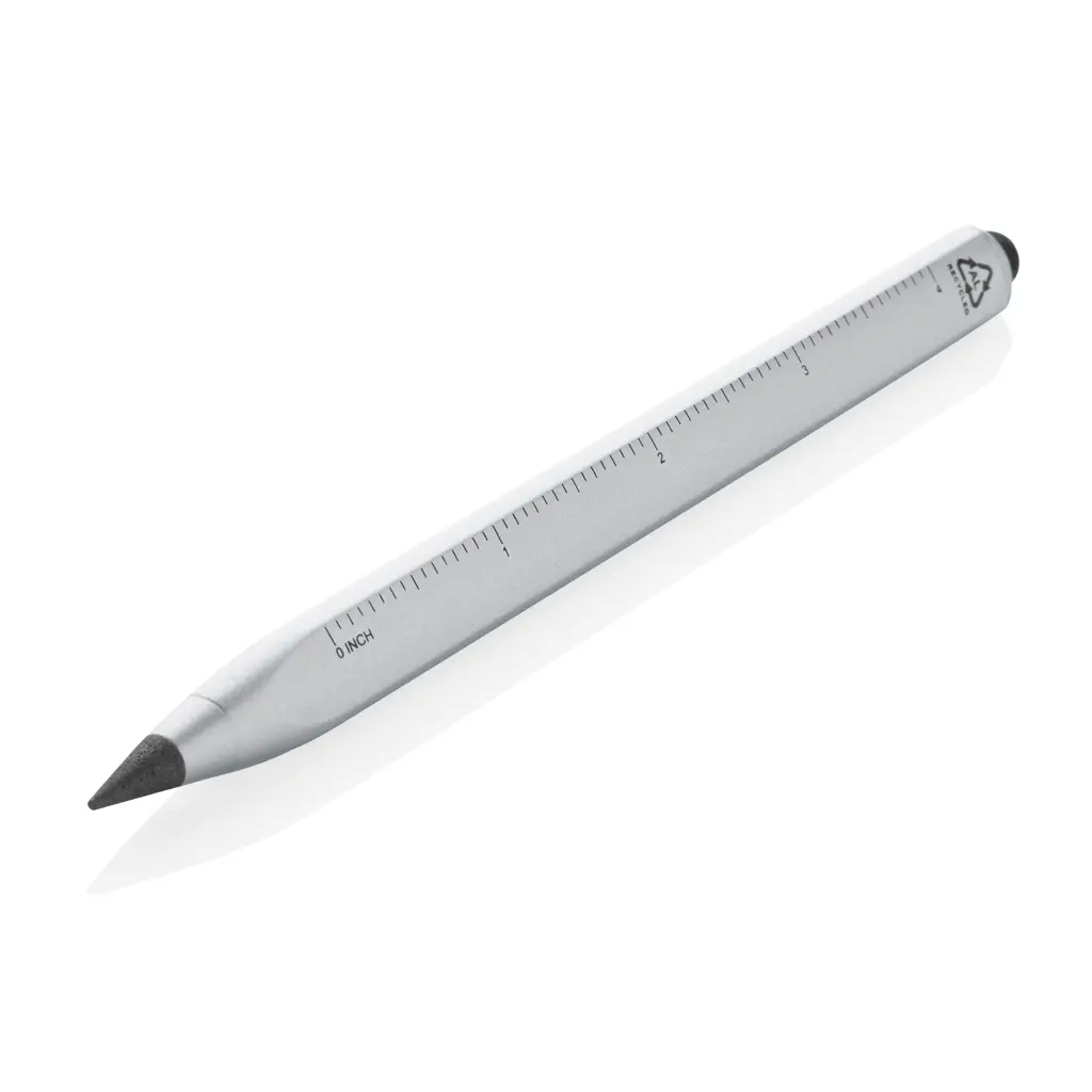 Beskonačna olovka od recikliranog aluminija Eon RCS P221.01 silver-2